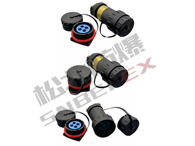 The new improved full plastic explosion-proof connector AC-15-200YT/GZ, YZ-3, 4, 5 core, plug socket