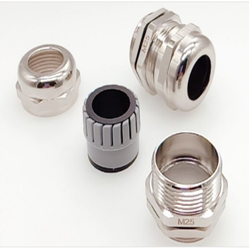Copper nickel plated gland-metal cable gland
